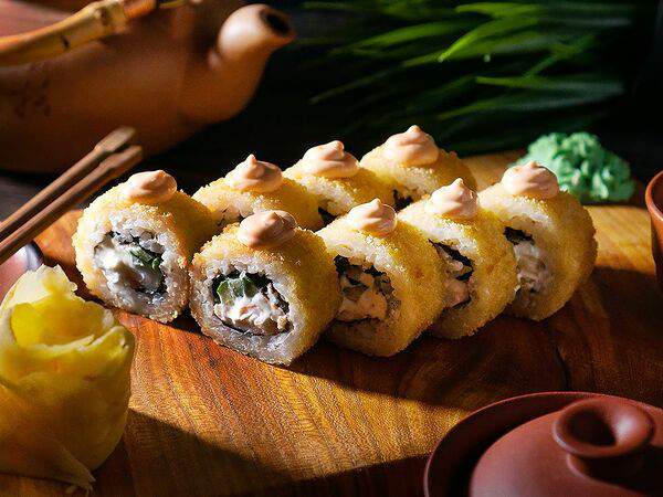 Ramburger - Темпура с лососем