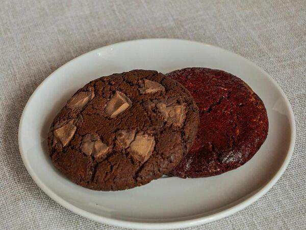 Traveler's coffee - Кукис с миндалем и горьким шоколадом