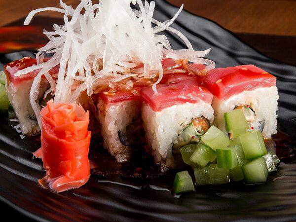 Рамен с уткой - Ролл с тунцом