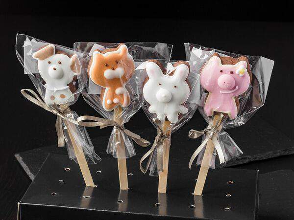 Пекарня Буханка - Печенье на палочке Зверята