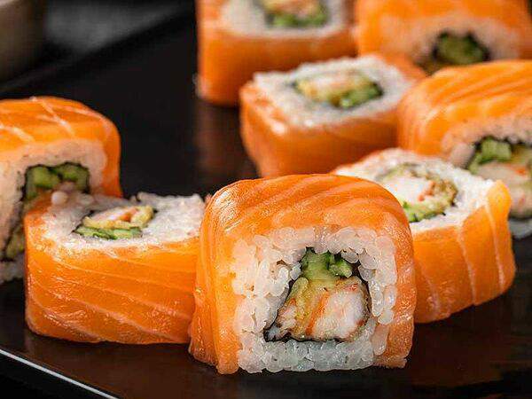 Mr Tigay - Ролл Сяке темпура