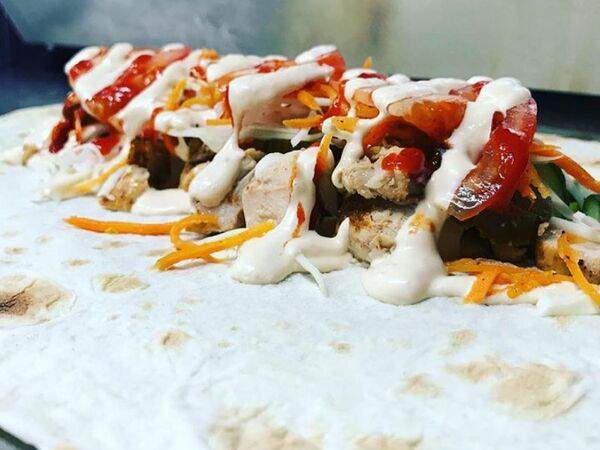 Мясо на Углях - Шашлык в лаваше из свинины