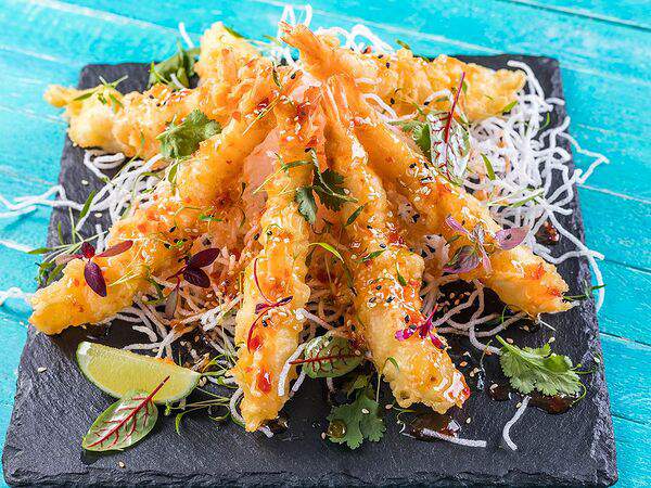 27 причал - Креветки в темпуре