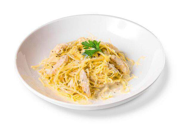 Грандъ буфетъ - Паста с курицей и сыром дорблю