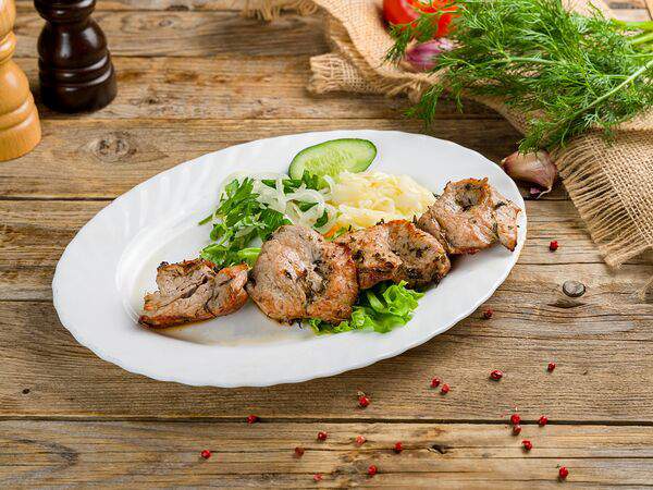 Кафе Лада - Шашлык из cвинoй вырезки