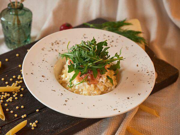 Debaton - Птитим со слабосоленным лососем