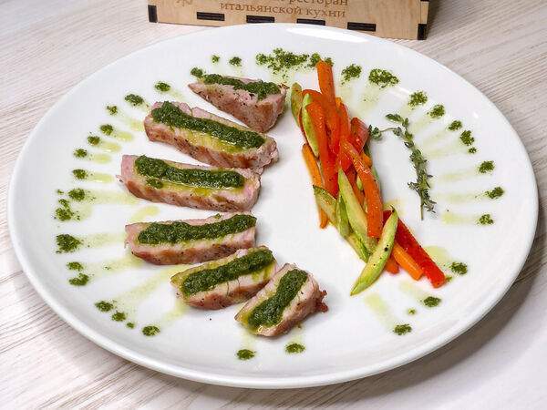 Траттория la casa - Филе тунца на гриле