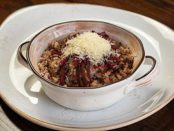 Онегин - Каша гречневая с бастурмой