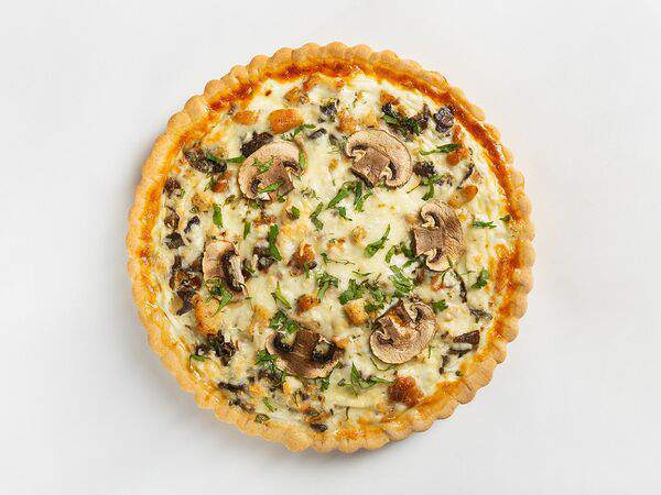 Пироги всем - Киш с куриным филе и грибами