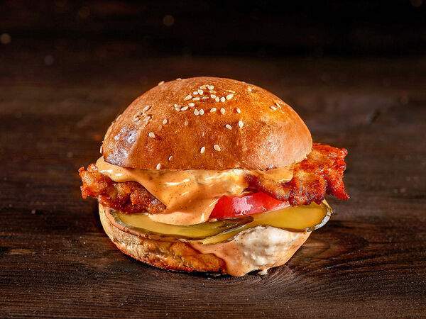 The Bebop Burgers - Бургер Henny Kravitz с куриным бедром