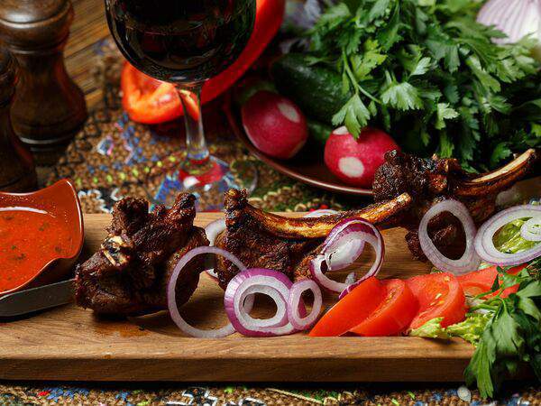 Тифлис - Корейка барашка на углях