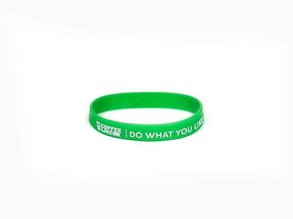 Coffee Like - Браслет зеленый Do what you like