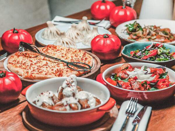 Двор Помидор - Грузинский комбо-ужин