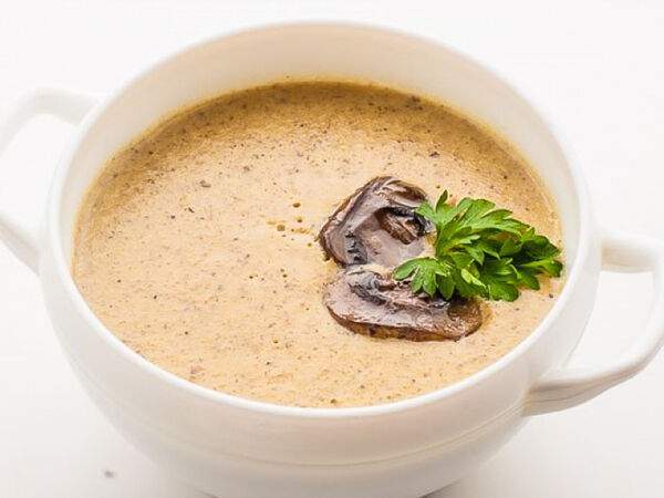 Монплезир - Суп-пюре из шампиньонов