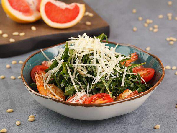 Чайхана восточная сказка - Руккола с креветками