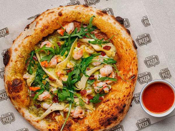 Luka Pizza - Пицца Неаполитанская с креветками