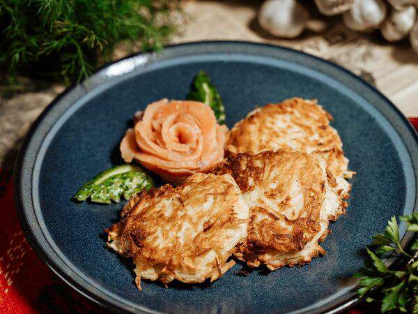 Цибулька - Дыруны з сёмгой