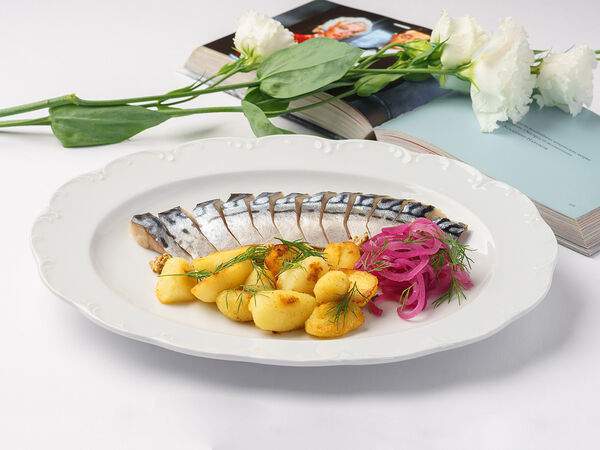 Плакучая Ива - Сельдь бочковая с картофелем и укропом