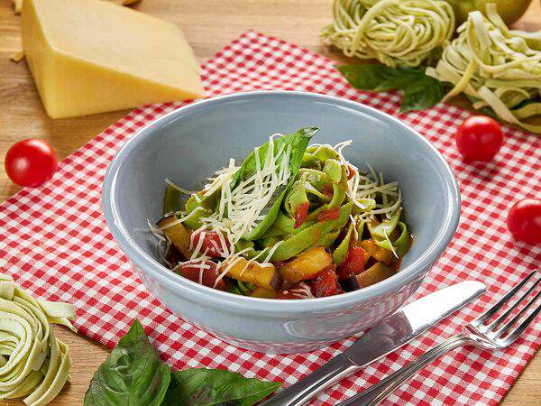 Pasta Cup and Pizza - Тальятелле Базилик