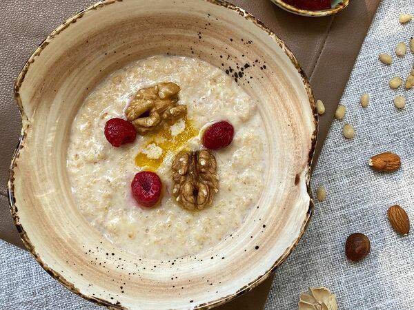 Пау Вау - Каша овсяная на молоке