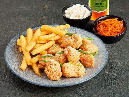 Kannam Chicken - Комбо для одного Стандарт Филе и морс