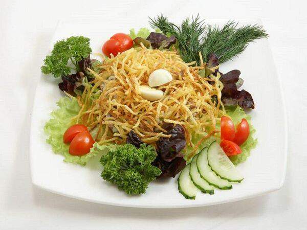 Трактиръ - Салат Перепелиное гнездо