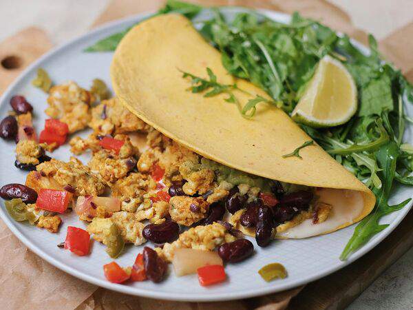 2A Concept. Coffee, Cake & Shop - Буррито скрембл