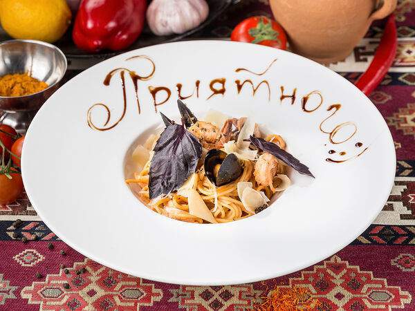 Хан Булак - Спагетти с морепродуктами