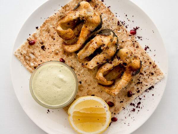 Причал - Шашлык из стерляди