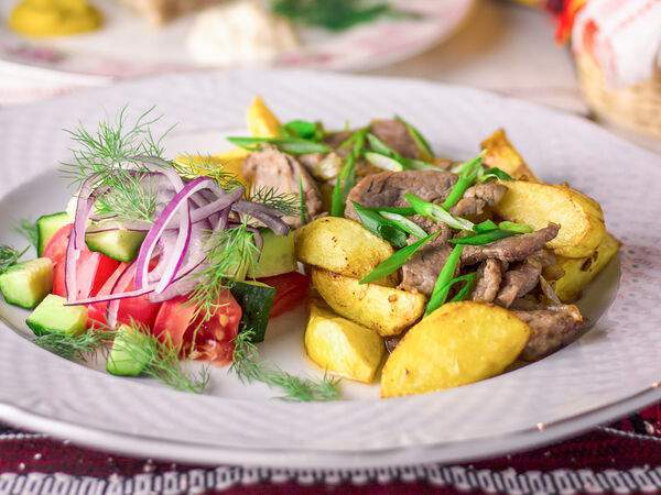 Корчма Веселая кума - Смаженина по-домашнему