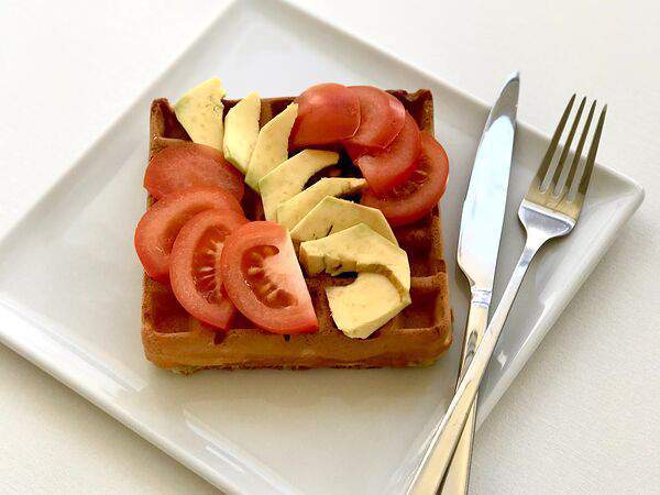 Станция Фруктовая - Сытная вафля с овощами