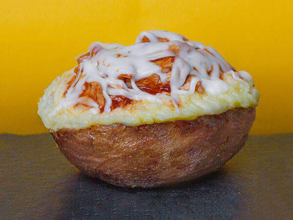 Царь Картошка - Запечённый картофель с курицей барбекю