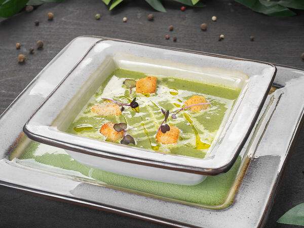 Мята Platinum - Крем-суп из шпината