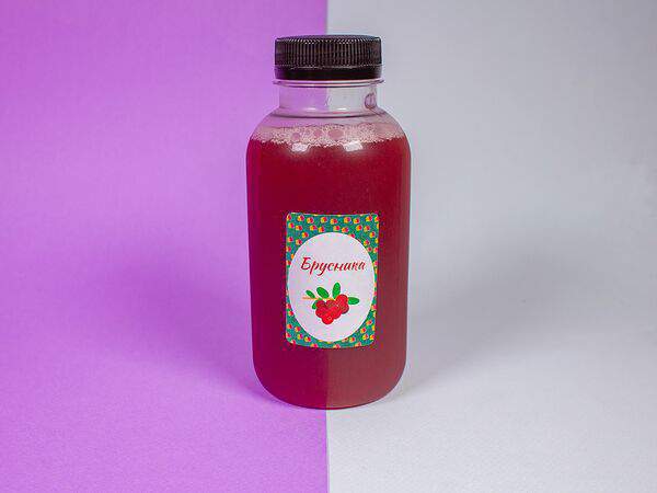 Бургер & Брауни - Морс Брусника