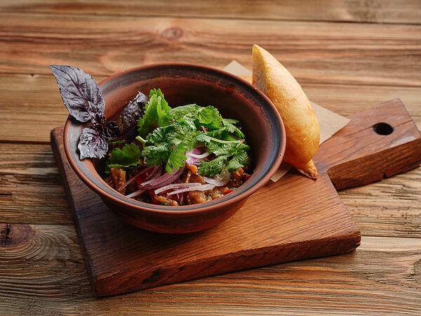 Че? Харчо! - Аджапсандал с лавашом