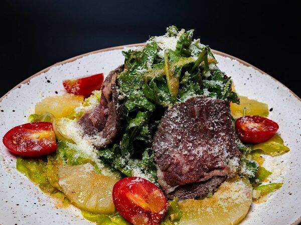 Mr. Fox - Салат с ростбифом и имбирной заправкой