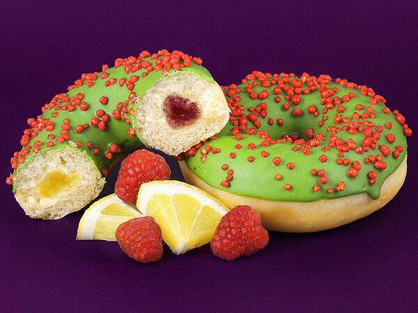 Читмил пончик - Пончик ЛемонДон с начинкой лимон и малина