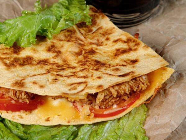 Крылья - Кесадилья с курицей