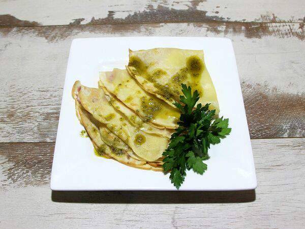 Оливия - Блины с ветчиной и сыром