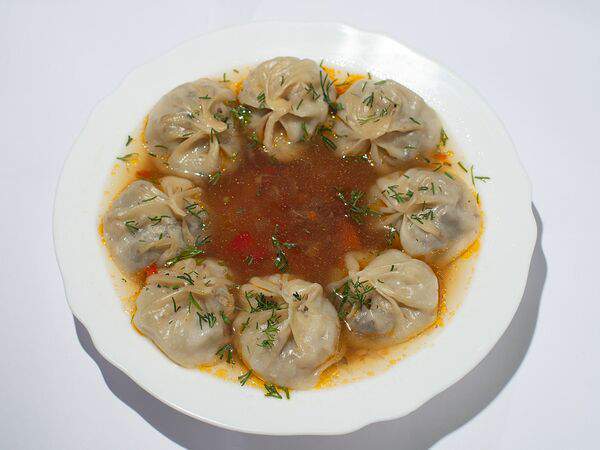 Тандыр - Манты с бульоном маленькие