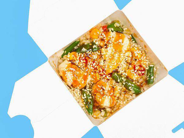 Сытый гусь - Рис с курицей