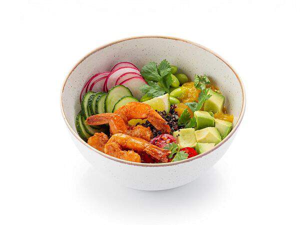 Шоколадница - Поке с тигровыми креветками