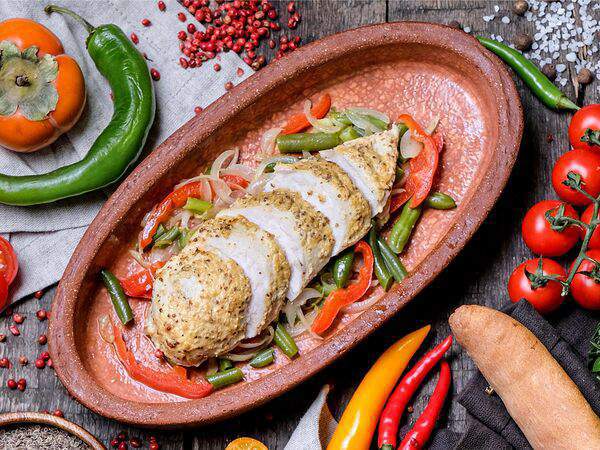 Хачапури тётушки Марико - Цицила с овощами