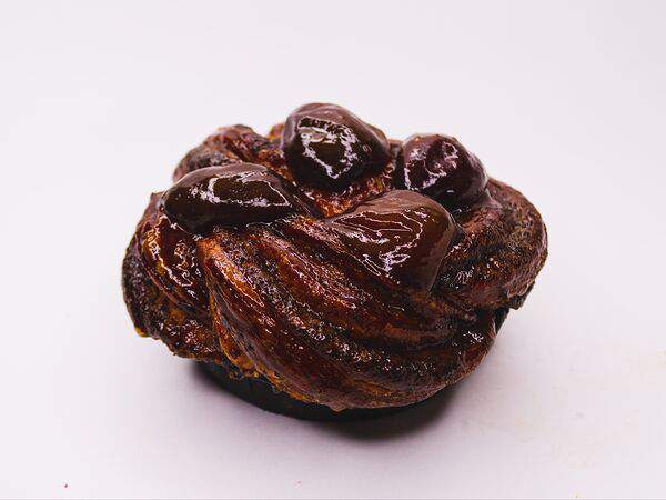 Бисквит - Пирог сливовый с маком