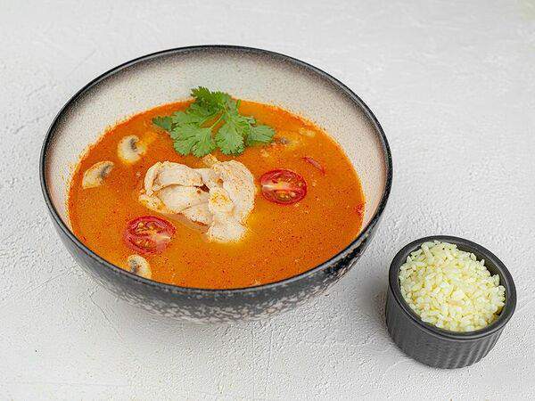 BBQ & Burgers - Том ям с курицей