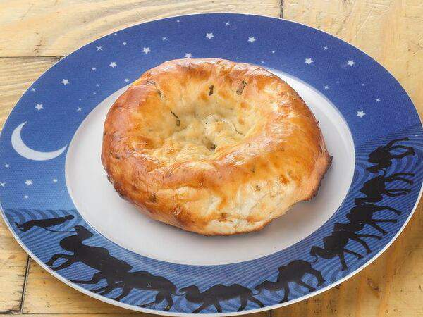 Султан базар - Лепешка с луком и зеленью