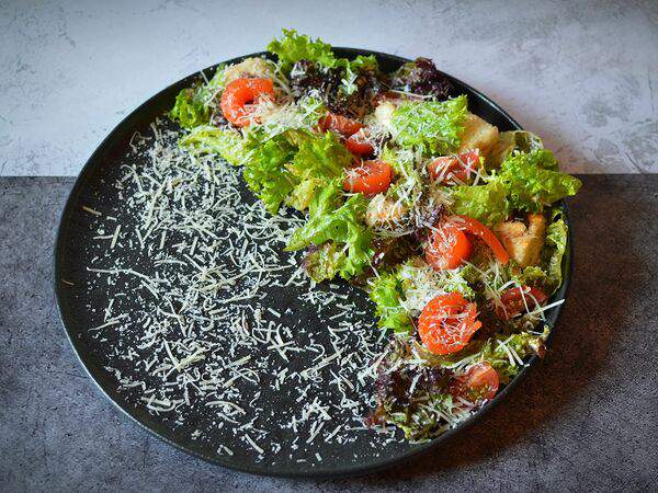 Сад On line - Цезарь с фарерской форелью слабой соли