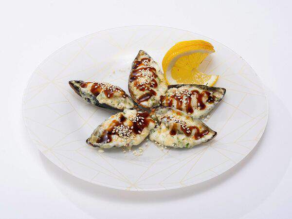 Далири - Мидии, запеченные с сыром