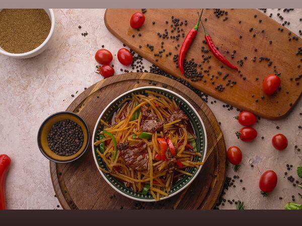 Кафе Gold - Тудусы лагман с говядиной