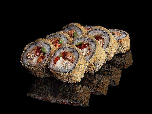 Nishiki - Горячий ролл унаги микс